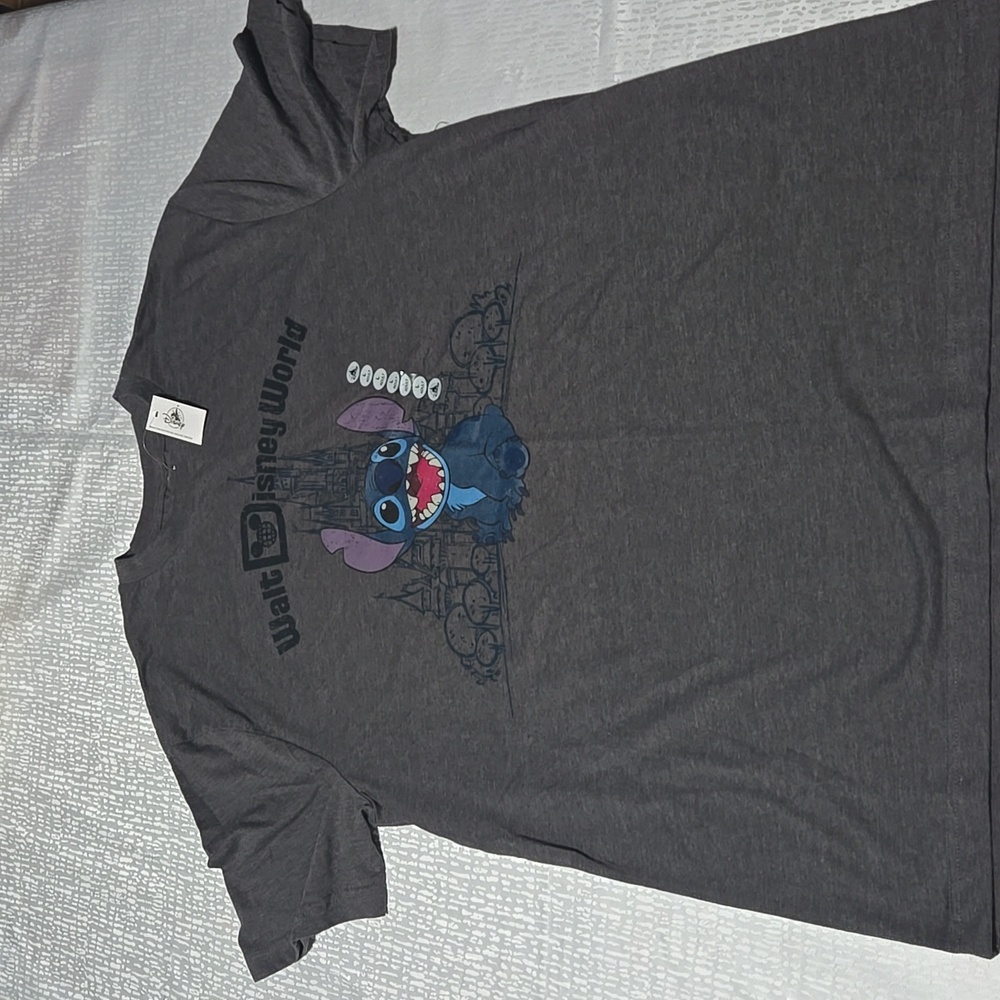 Disney Parks Stitch Crashes Castle Disneyworld Resort T-Shirt